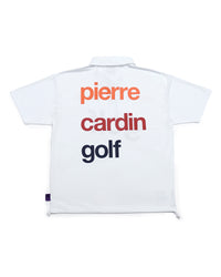 logodesign short sleeve polo | WHITE × MULTI