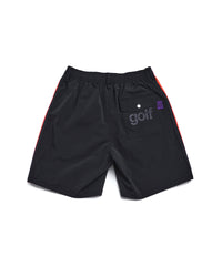 logodesign short pants | BLACK × MULTI