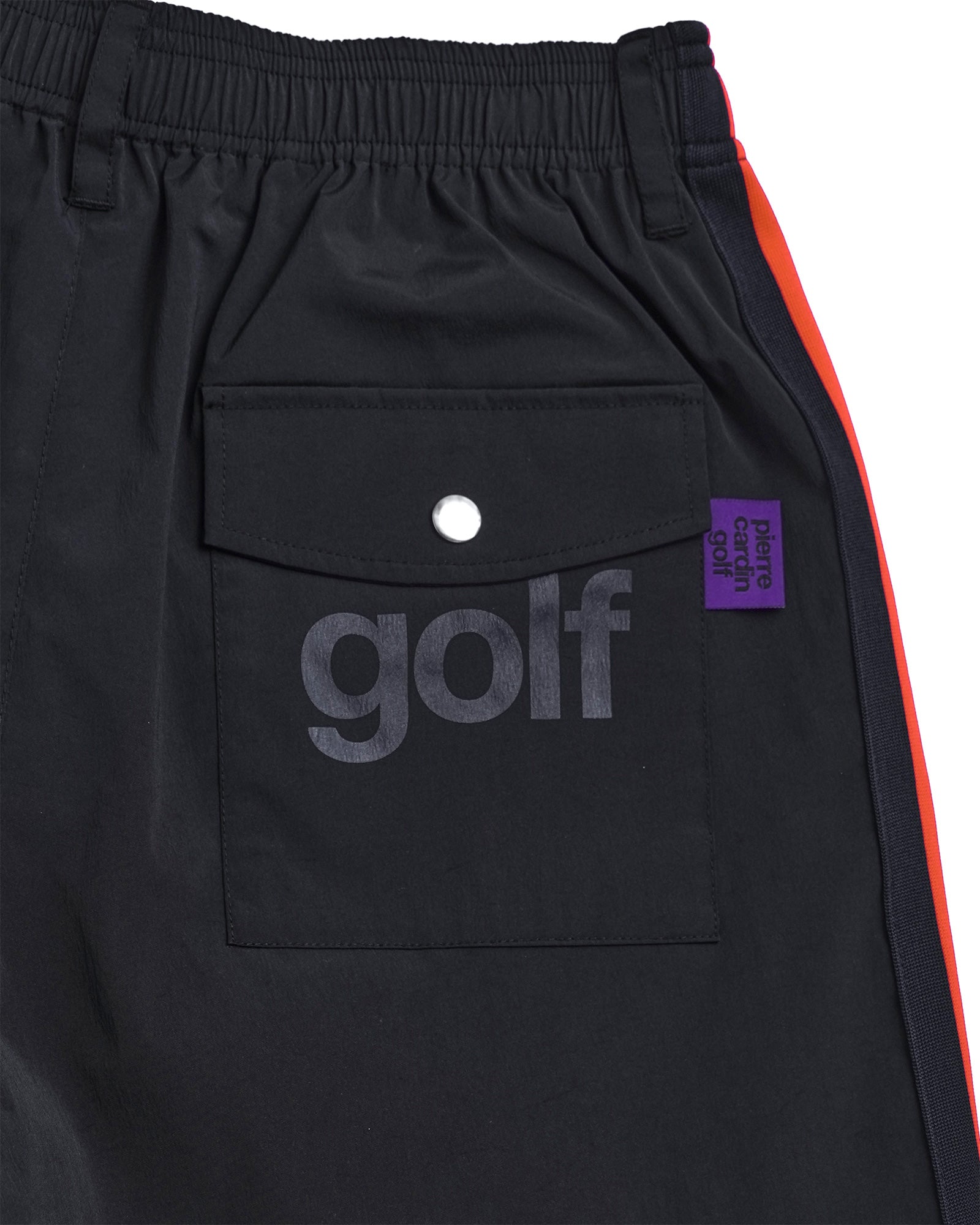 logodesign short pants | BLACK × MULTI