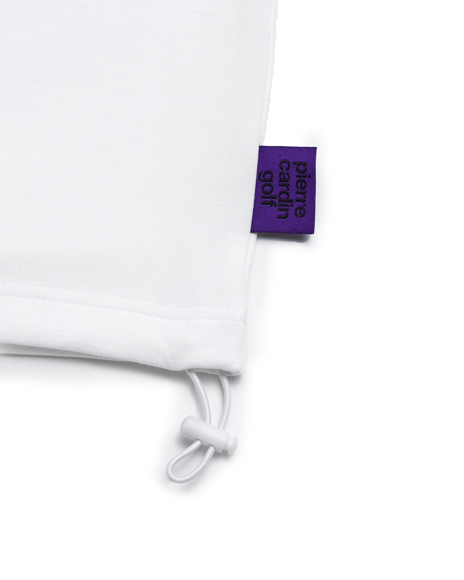 P logo short sleeve polo | WHITE