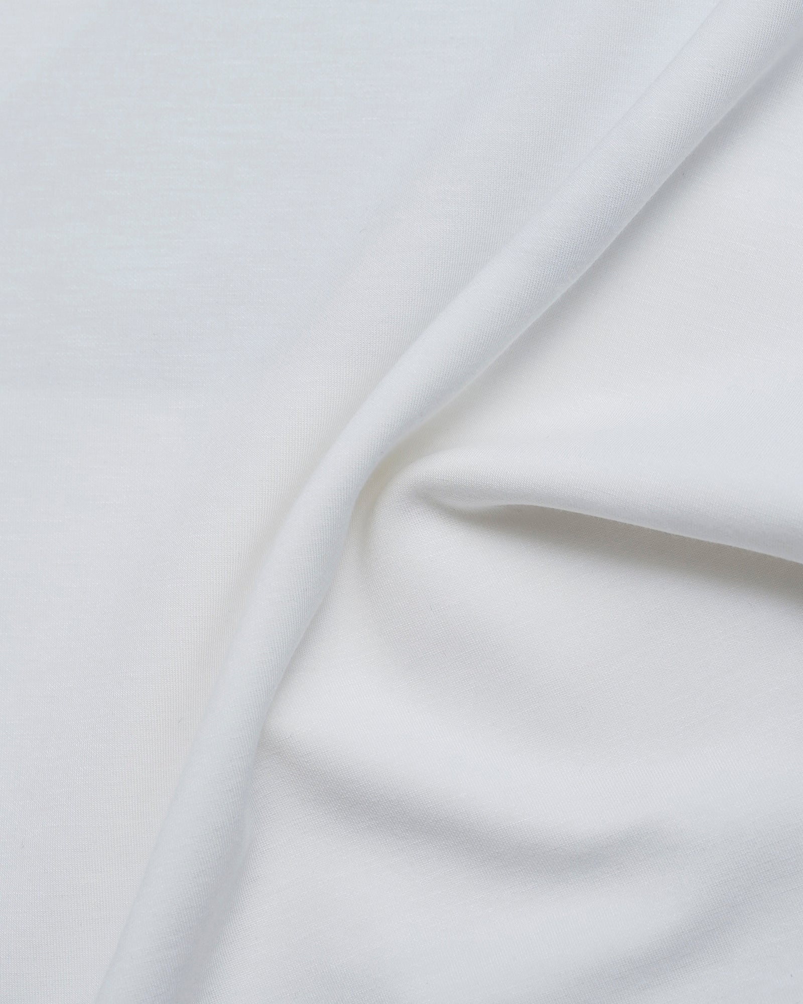 P logo short sleeve mock-neck | WHITE