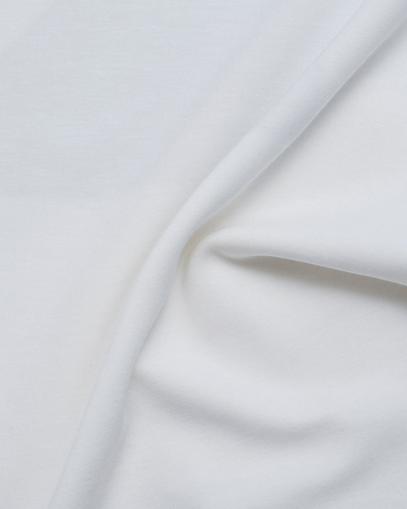 pierre cardin golf P logo short sleeve mock-neck | WHITE