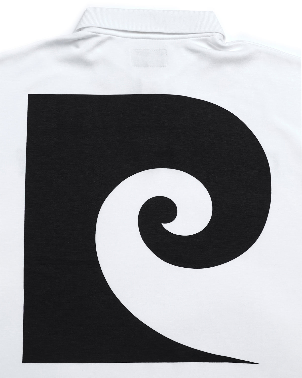 pierre cardin golf P logo short sleeve polo | WHITE