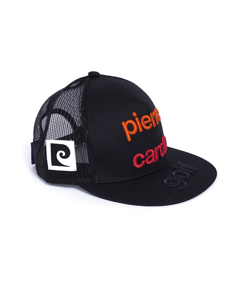 pierre cardin golf logodesign cap | BLACK × MULTI
