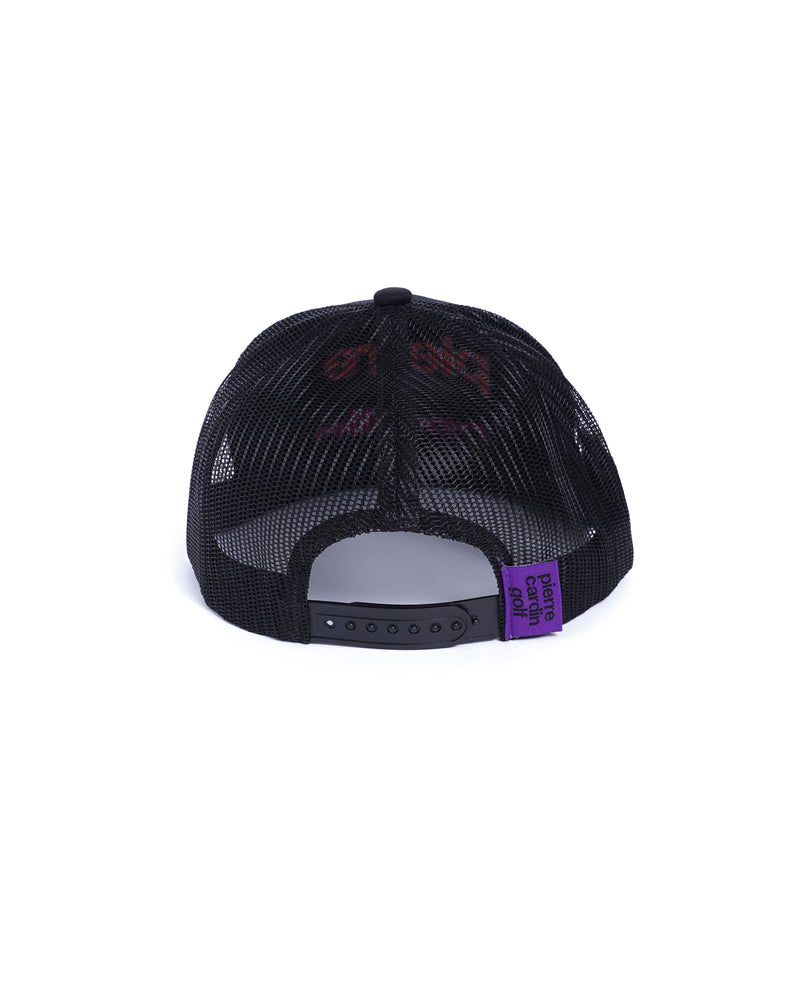 pierre cardin golf logodesign cap | BLACK × WHITE