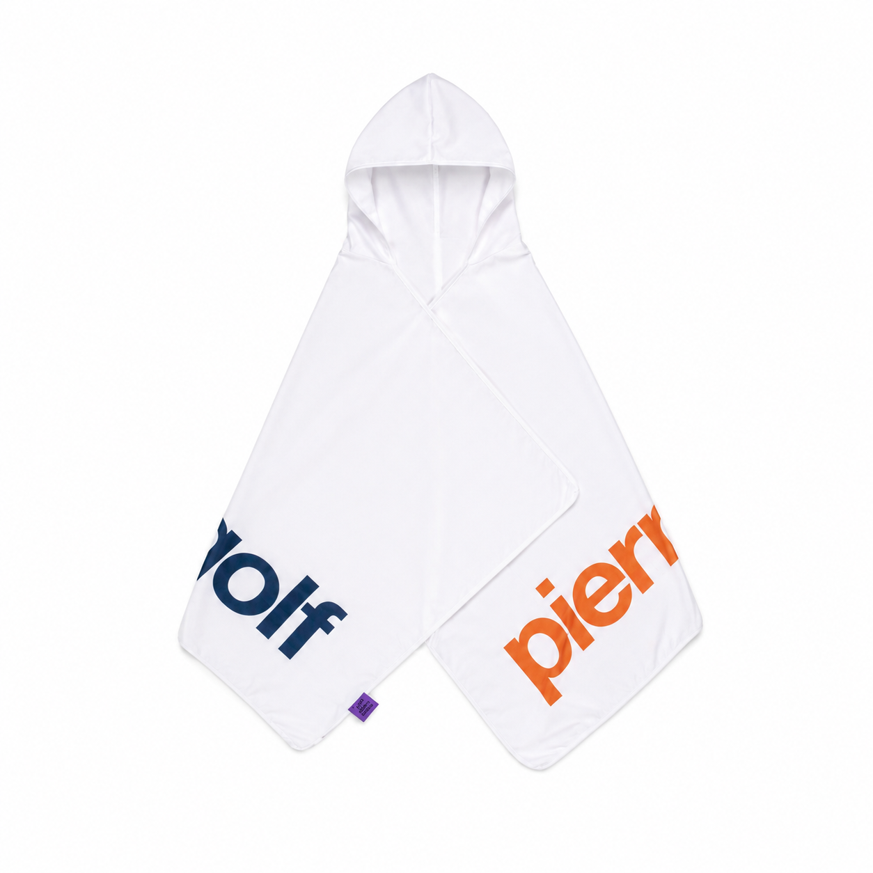 logo design poncho｜WHITE × MULTI - product