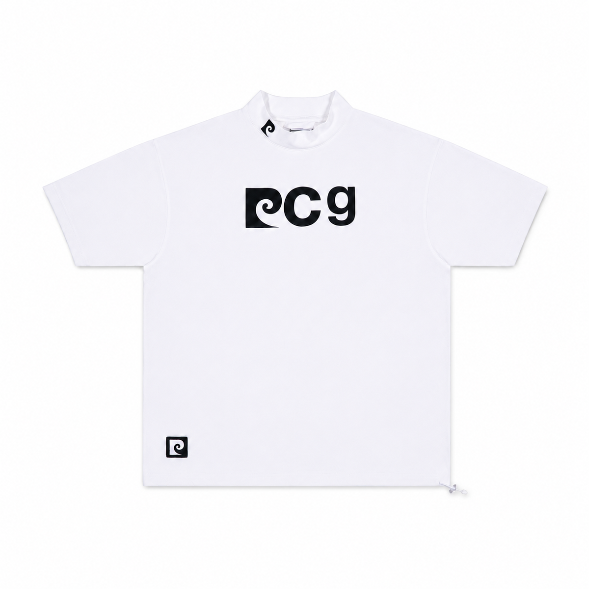 pierre cardin golf graphic P short sleeve mock-neck｜pierre cardin