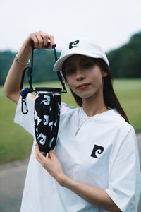 P logo ice pack｜BLACK - model