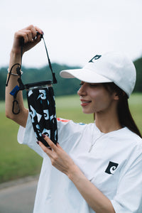 P logo ice pack｜BLACK - model