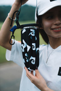 P logo ice pack｜BLACK - model