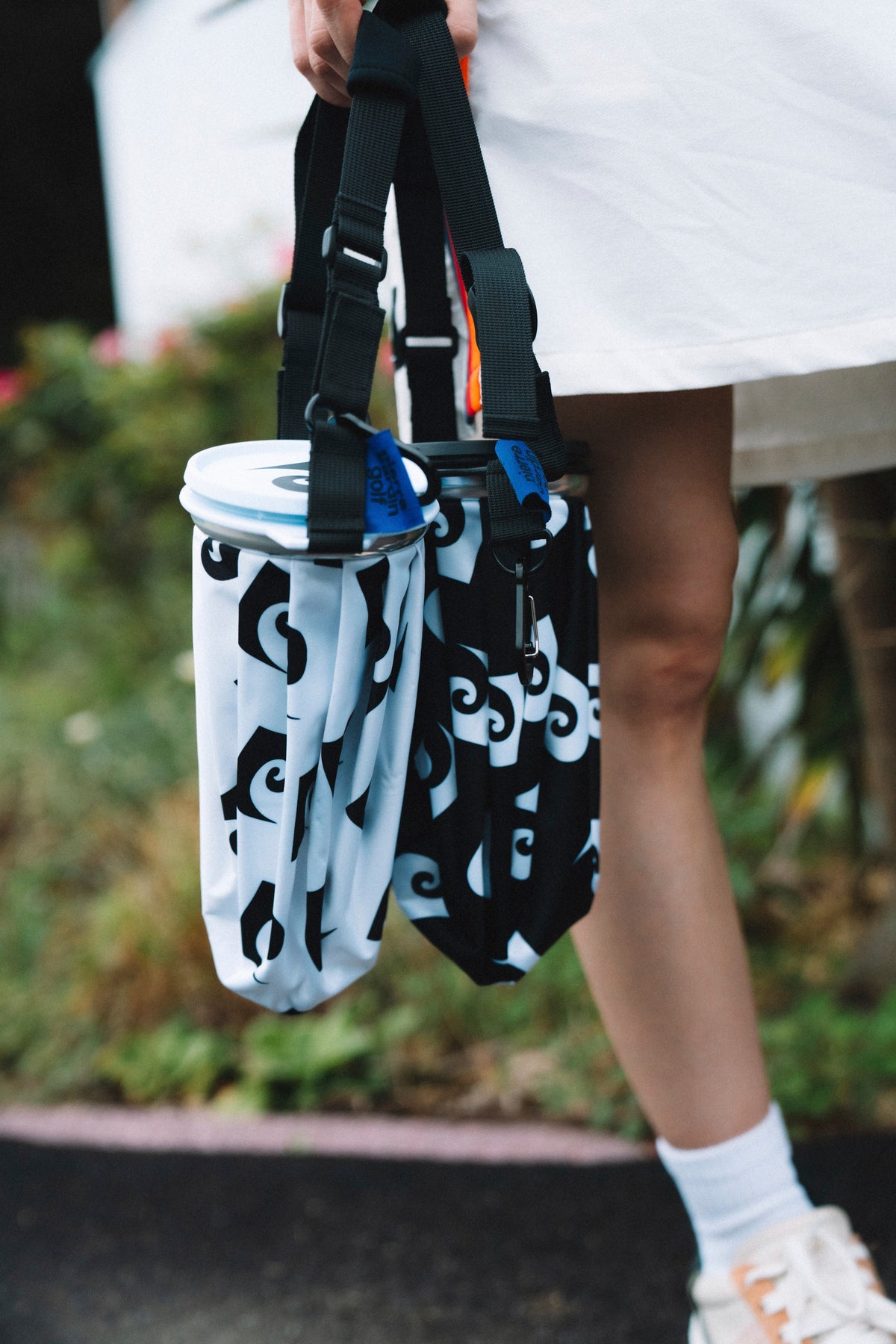P logo ice pack｜WHITE - model