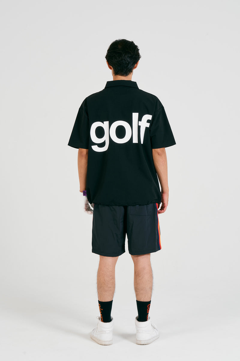 pierre cardin golf logodesignshort sleeve zippolo | BLACK × WHITE