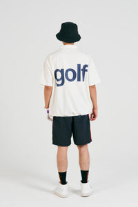 logodesignshort sleeve zippolo | WHITE × MULTI