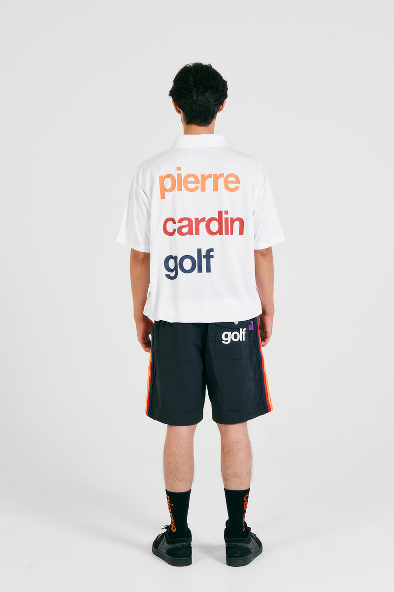 pierre cardin golf logodesign short sleeve polo | WHITE × MULTI