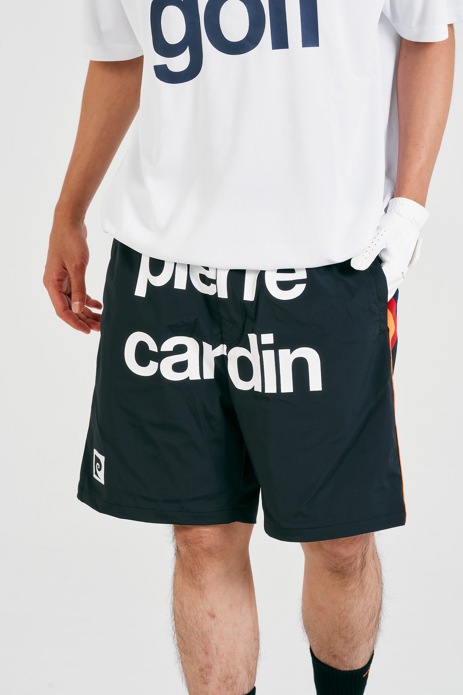 logodesign short pants | BLACK × WHITE
