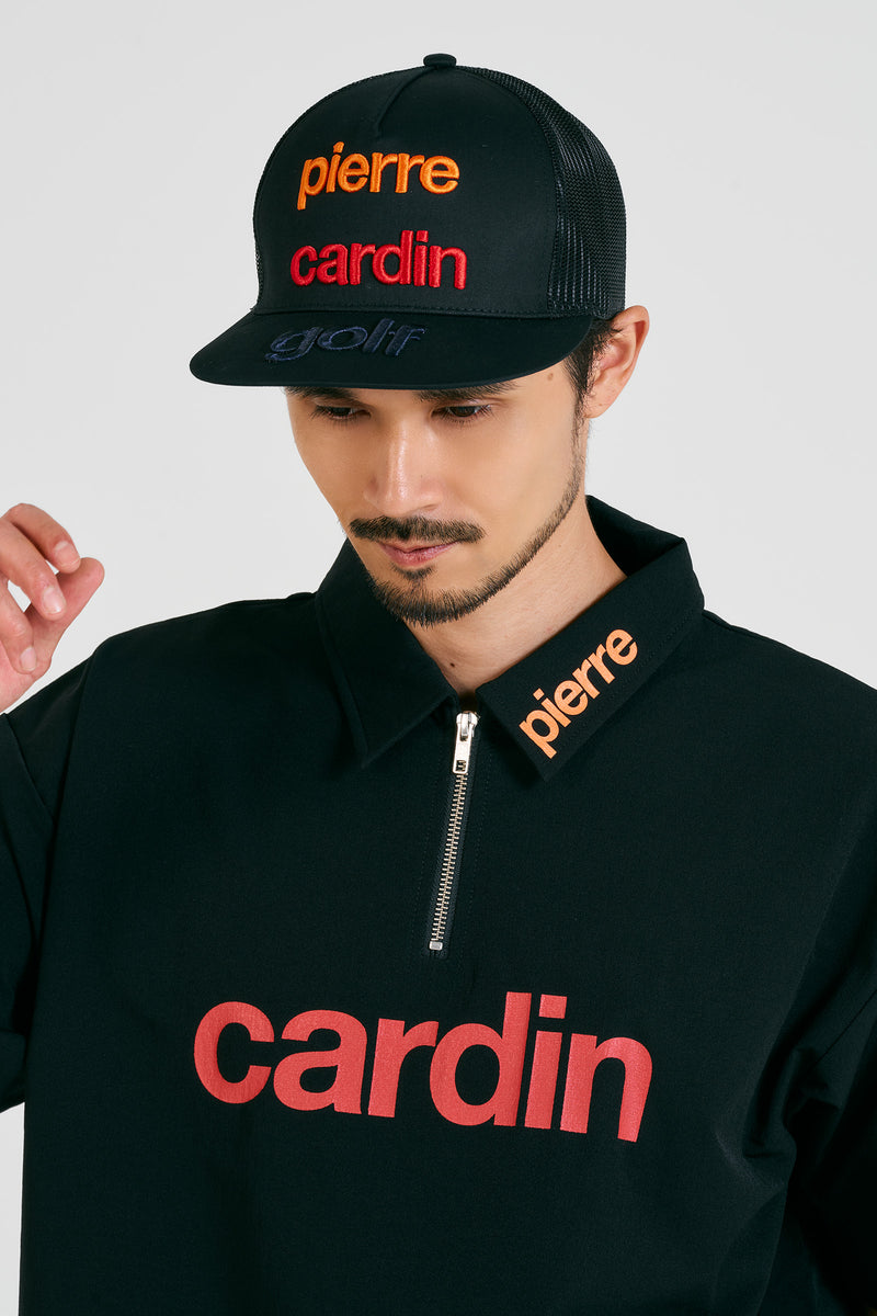 pierre cardin golf logodesign cap | BLACK × MULTI