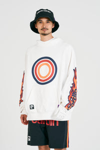logodesign fire hoodie | WHITE