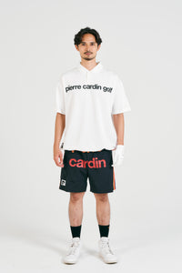 P logo short sleeve polo | WHITE