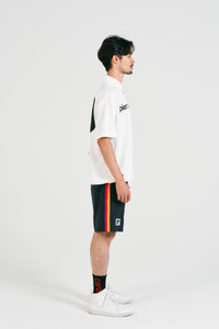 P logo short sleeve polo | WHITE