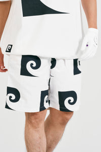 pierre cardin golf P logo shortpants | WHITE