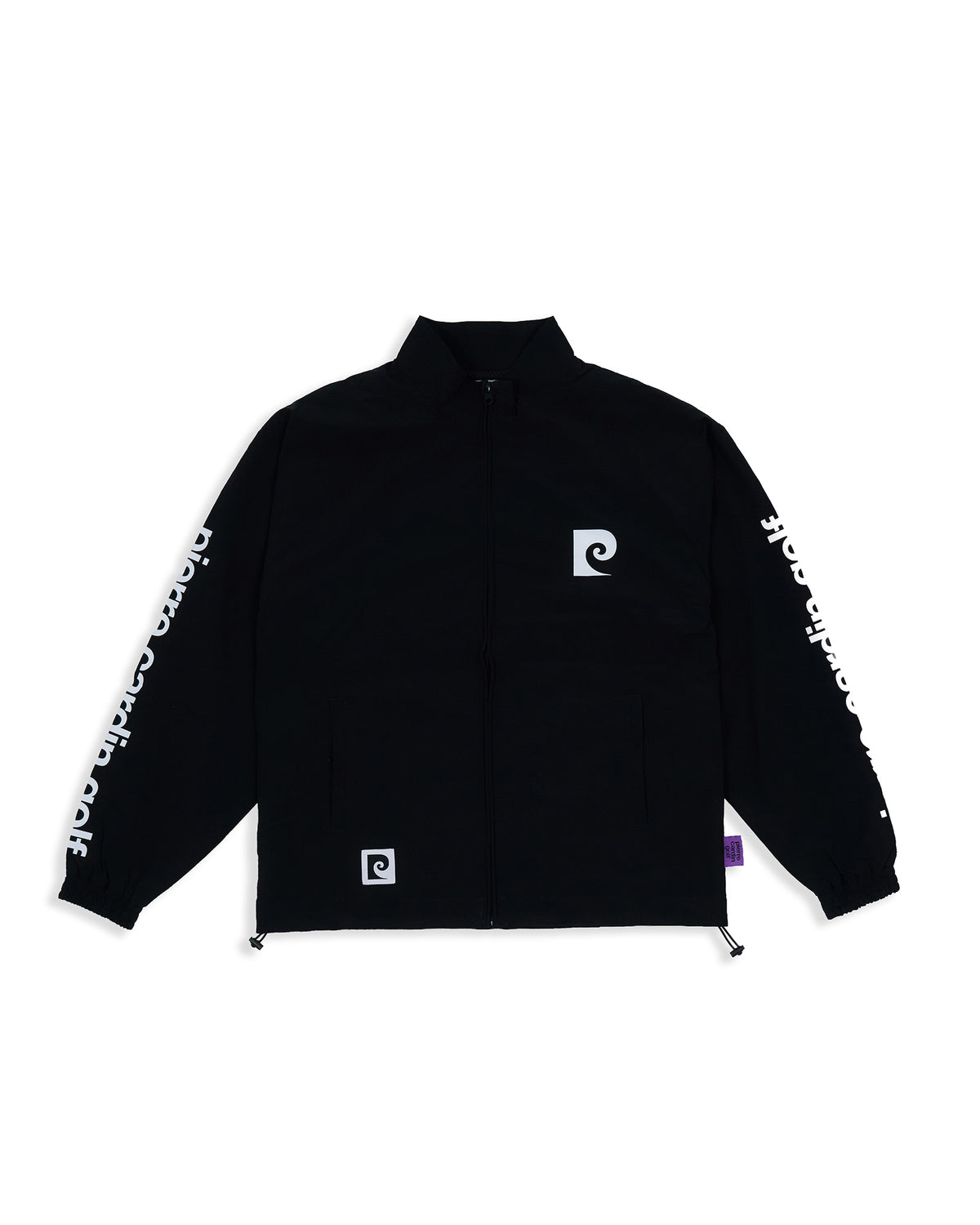 zipup blouson | BLACK