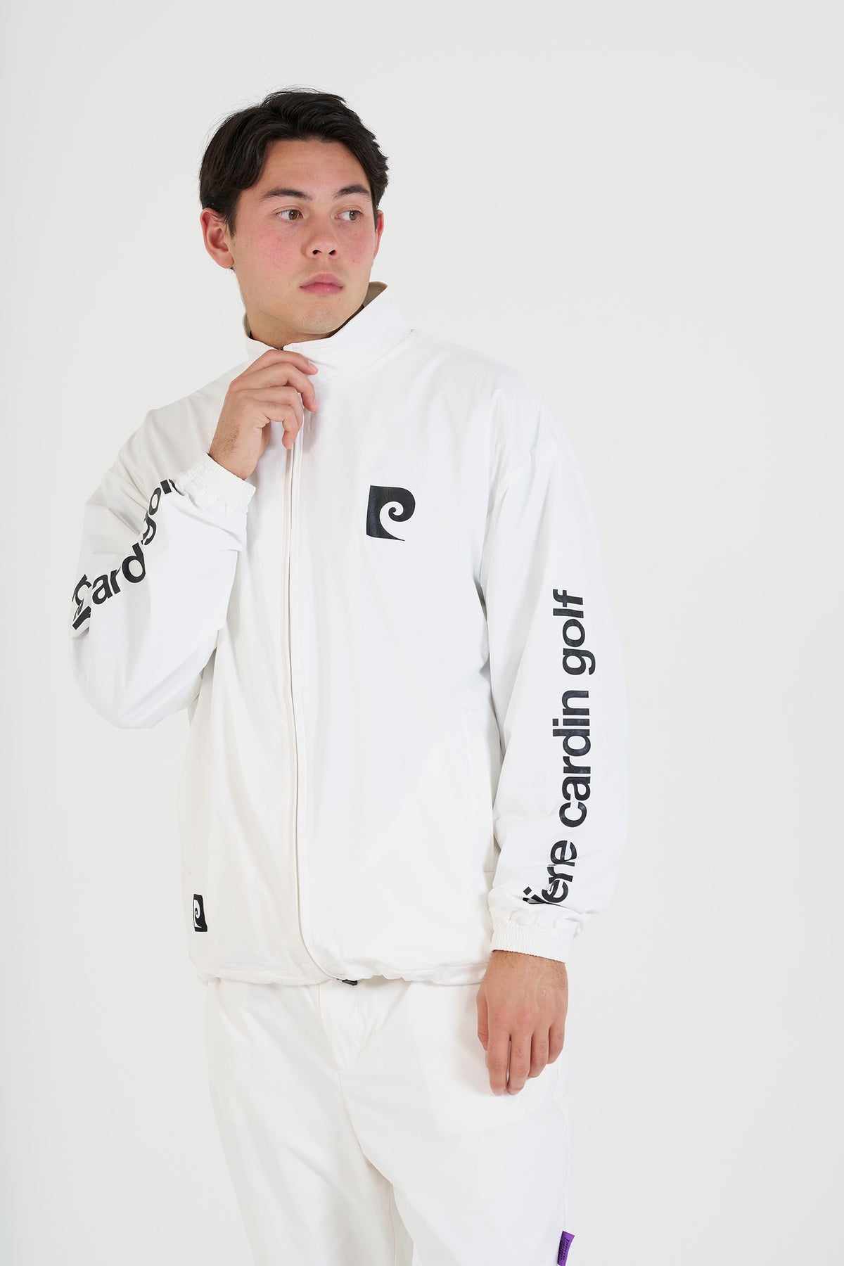 zipup blouson | WHITE