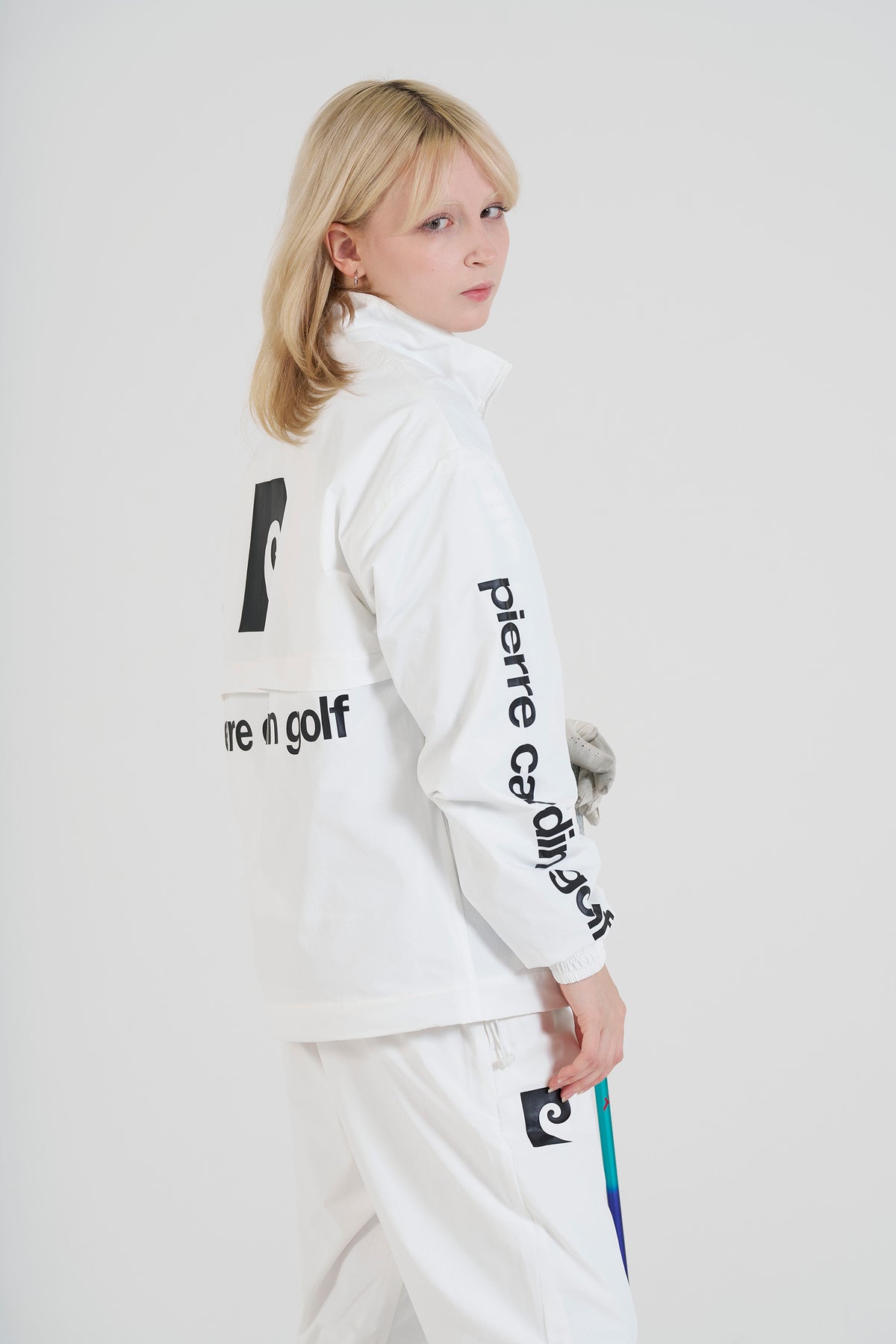 zipup blouson | WHITE