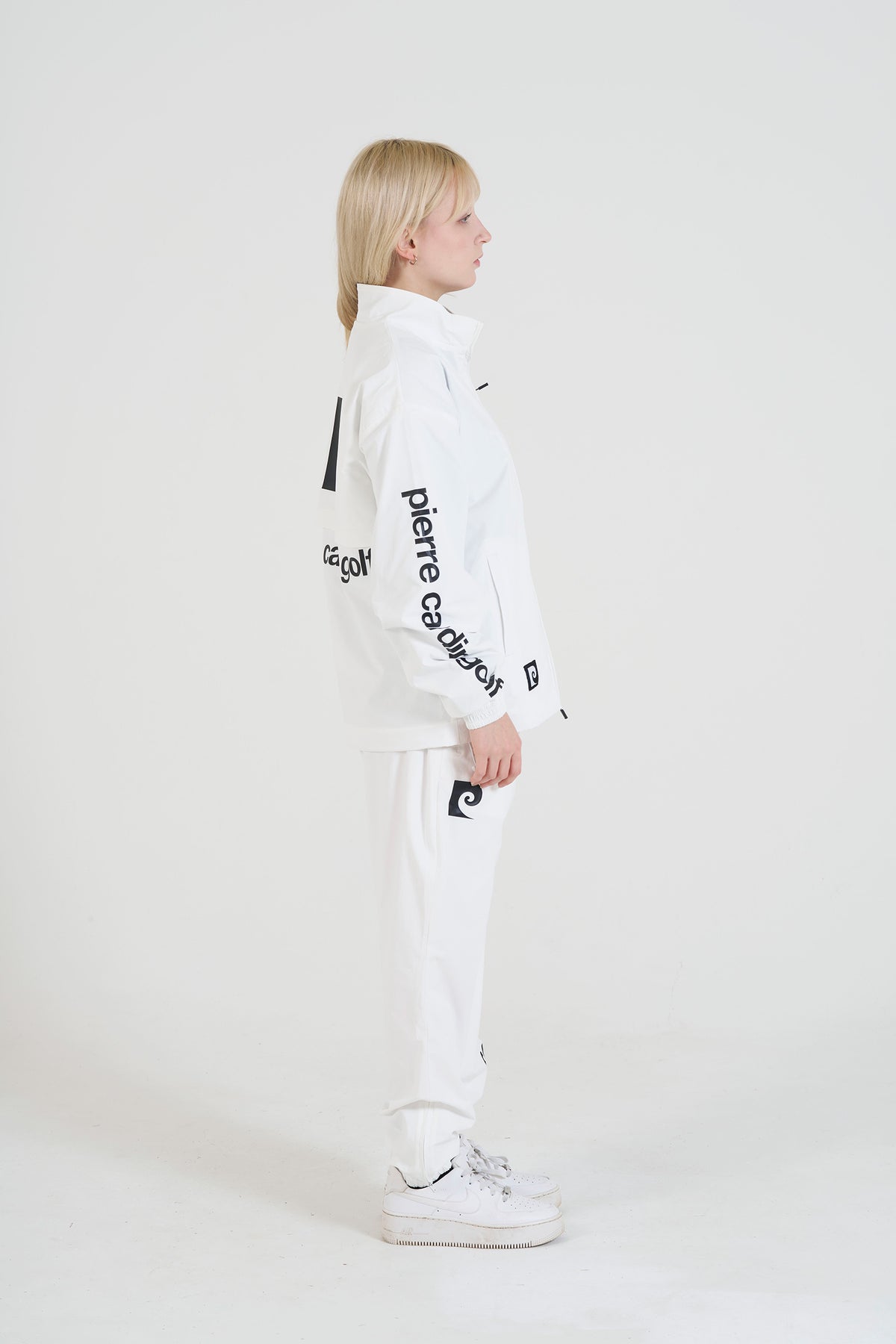 zipup blouson | WHITE