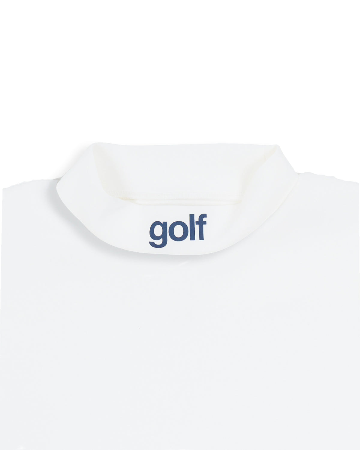 pierre cardin golf P logo  longsleeve mock neck | WHITE × MULTI