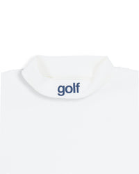 pierre cardin golf P logo  longsleeve mock neck | WHITE × MULTI