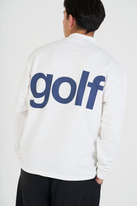 pierre cardin golf  longsleeve mock neck | WHITE × MULTI