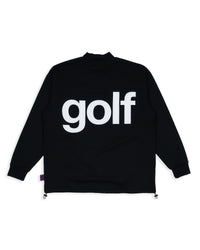 pierre cardin golf  longsleeve mock neck | BLACK × WHITE