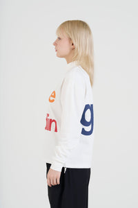 pierre cardin golf  longsleeve mock neck | WHITE × MULTI