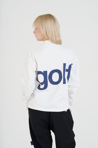 pierre cardin golf  longsleeve mock neck | WHITE × MULTI