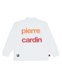 pierre cardin golf  longsleeve mock neck | WHITE × MULTI