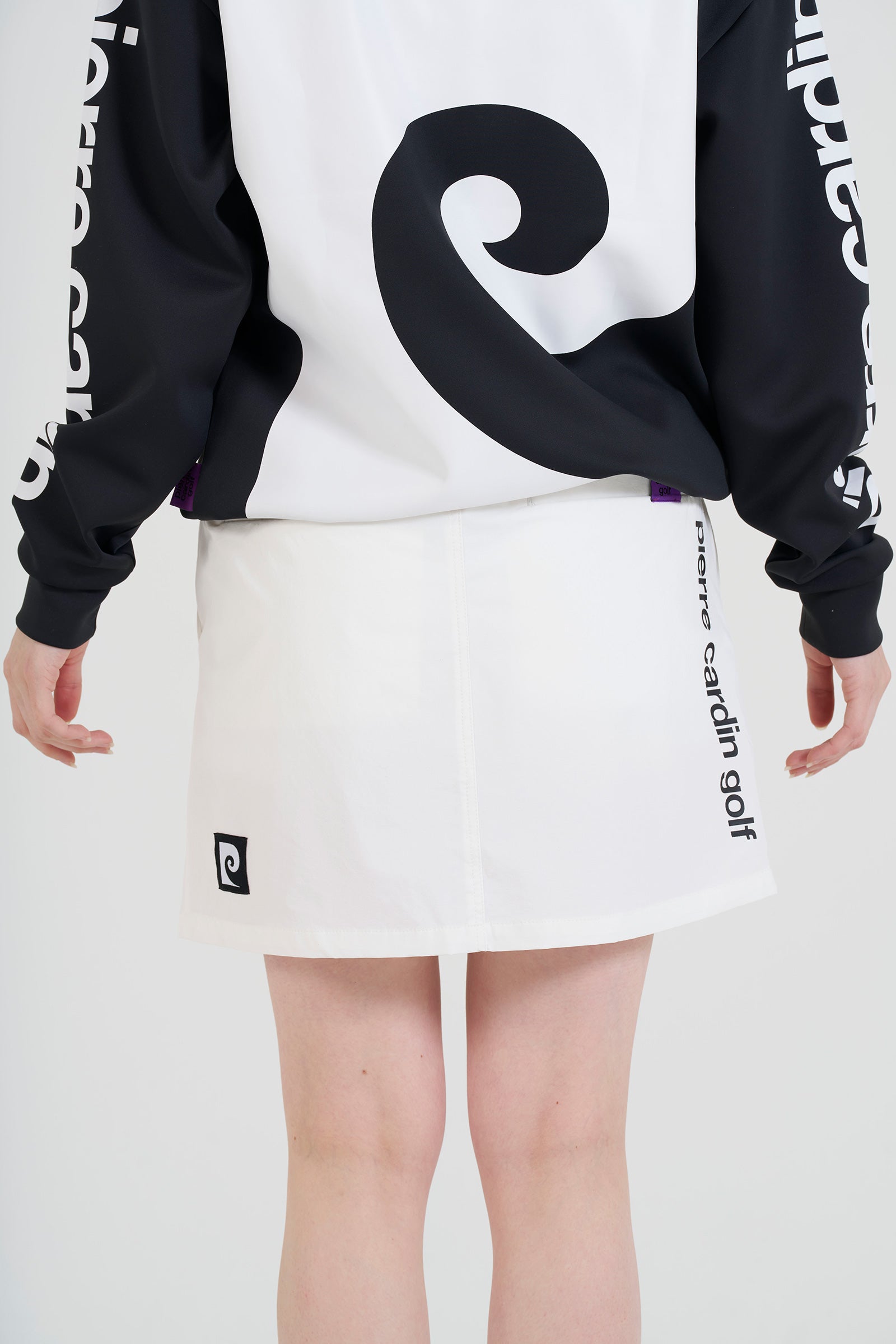 pierre cardin golf skirt | WHITE