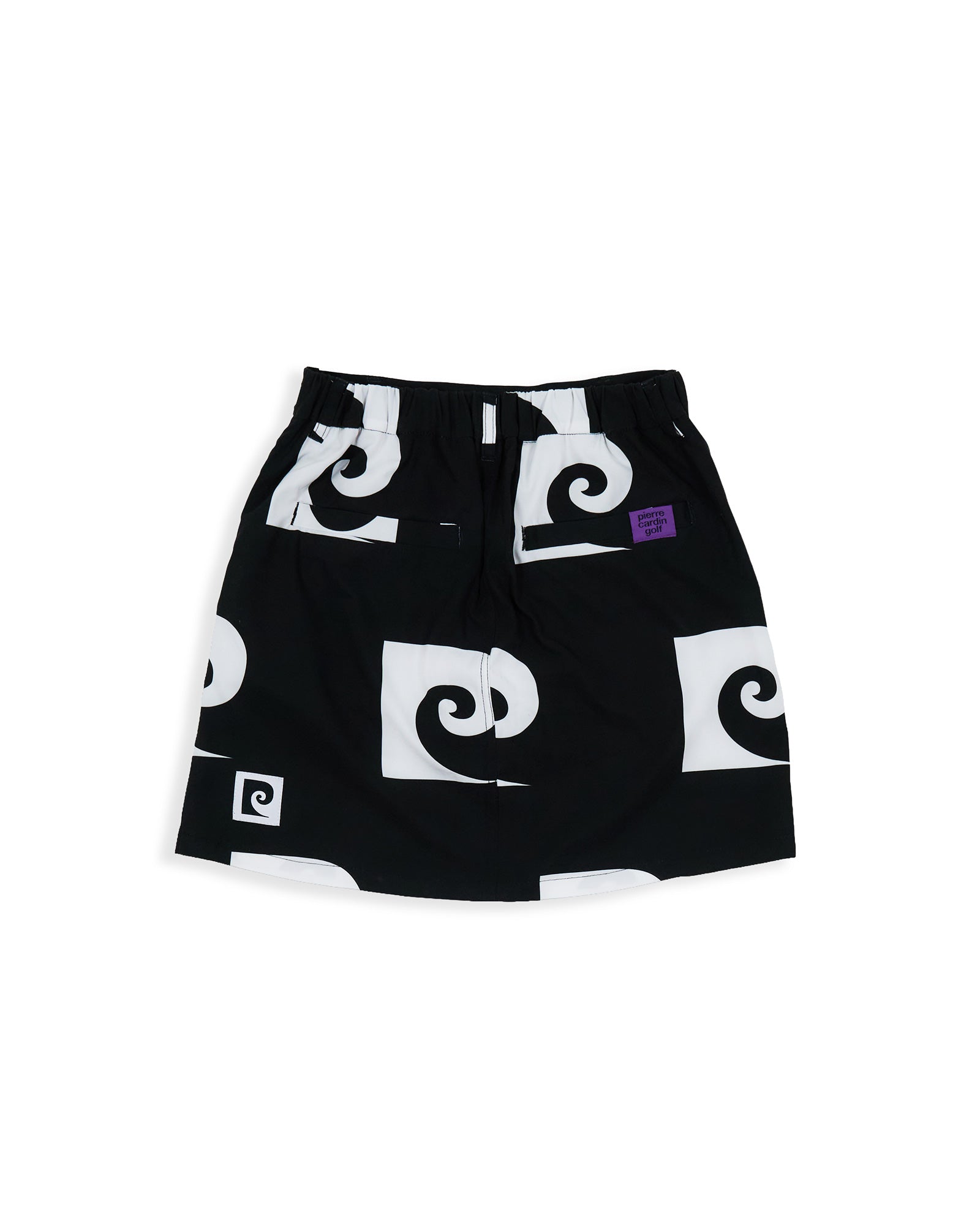 pierre cardin golf P logo skirt | BLACK
