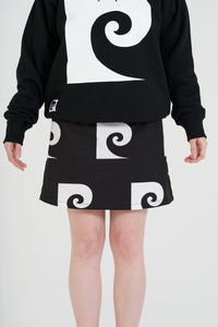 pierre cardin golf P logo skirt | BLACK