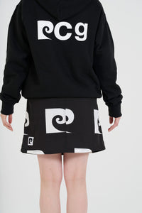 pierre cardin golf P logo skirt | BLACK
