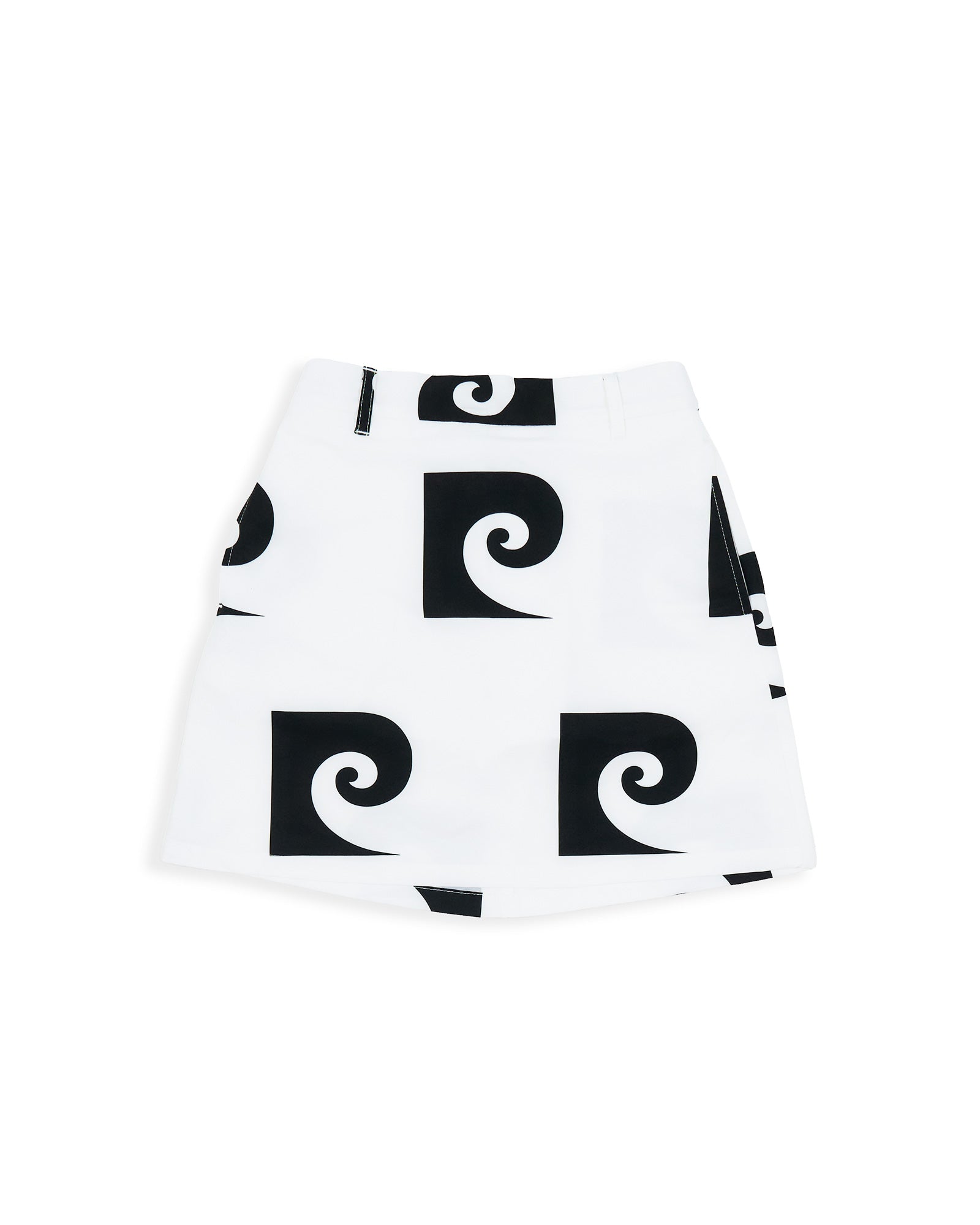 P logo skirt | WHITE – 株式会社RAINBOW