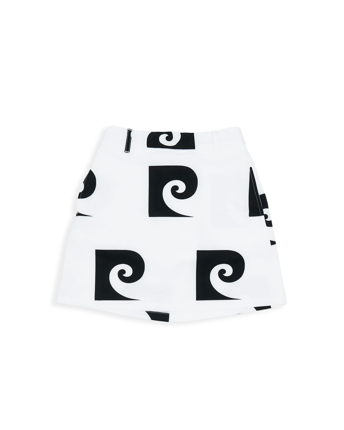 P logo skirt | WHITE