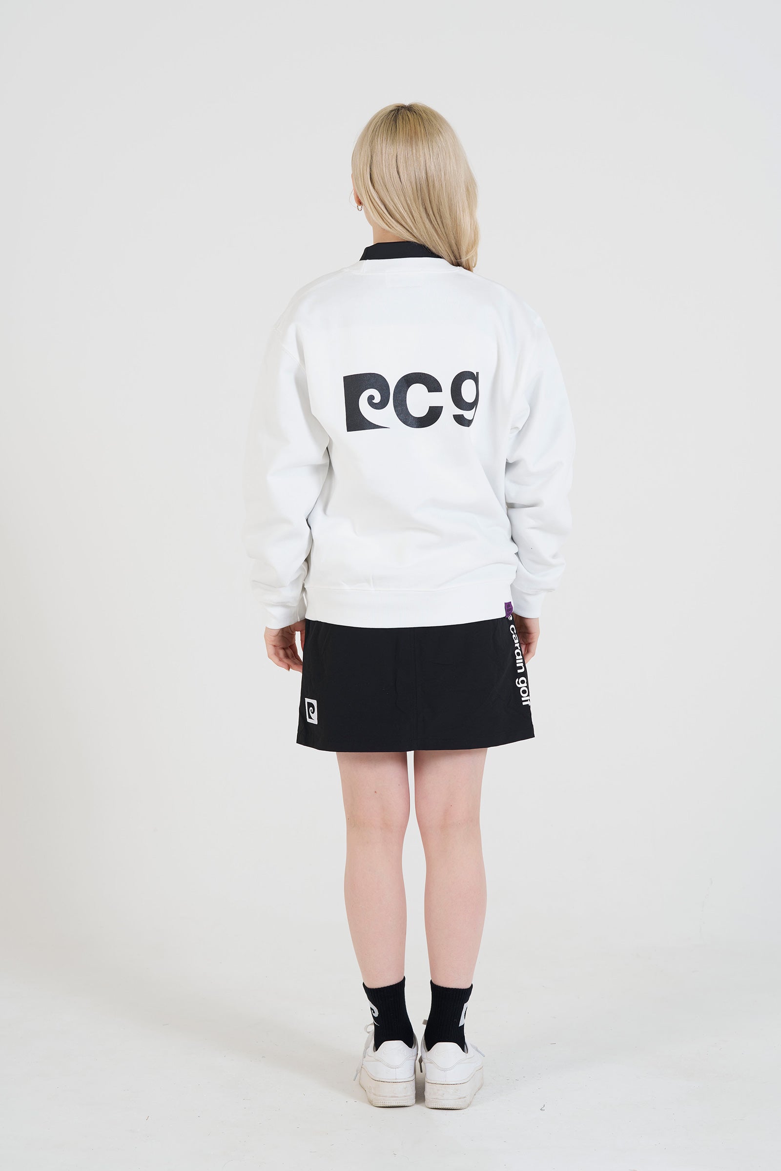 P logo sweat | WHITE