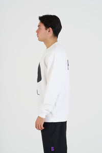 P logo sweat | WHITE