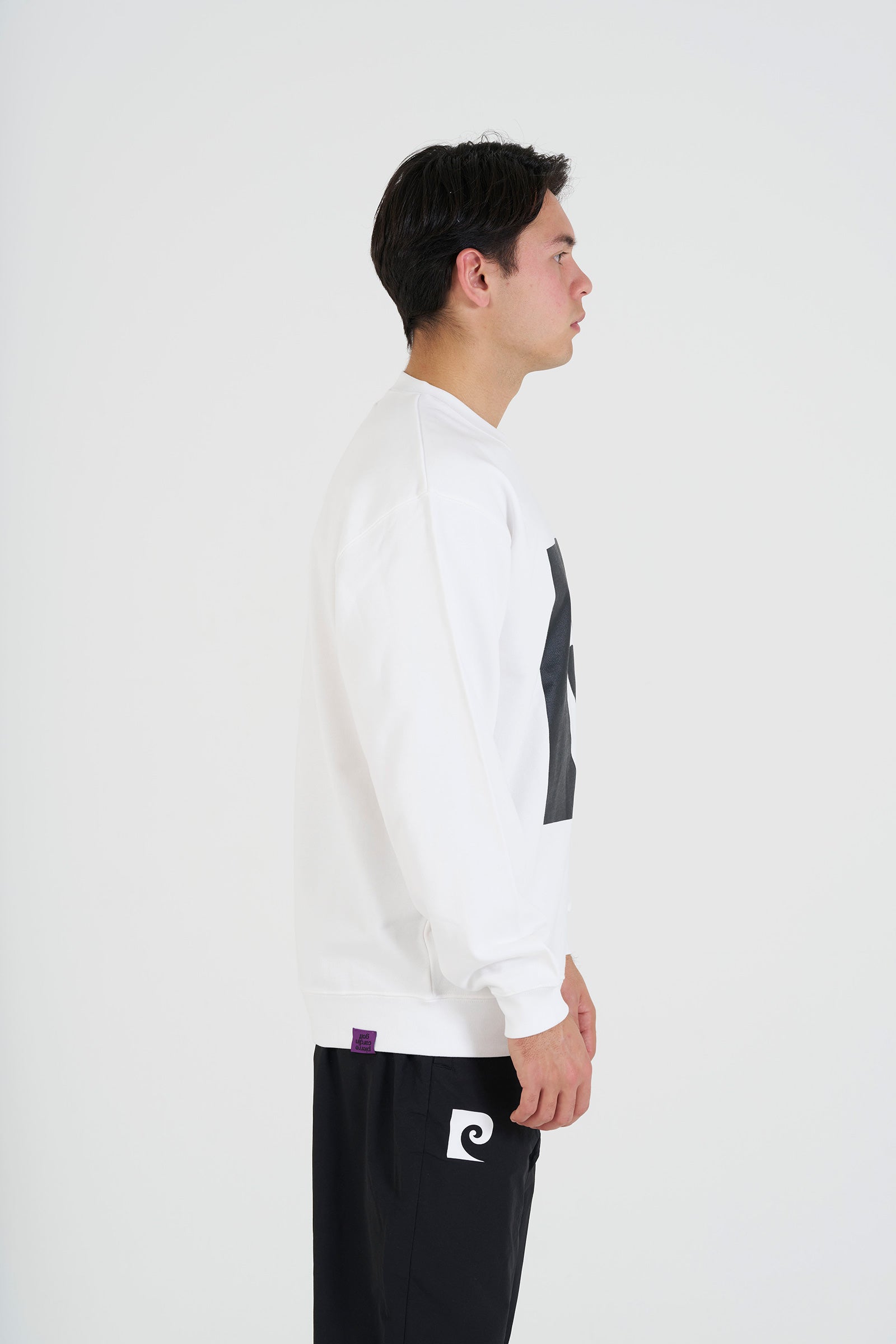 P logo sweat | WHITE