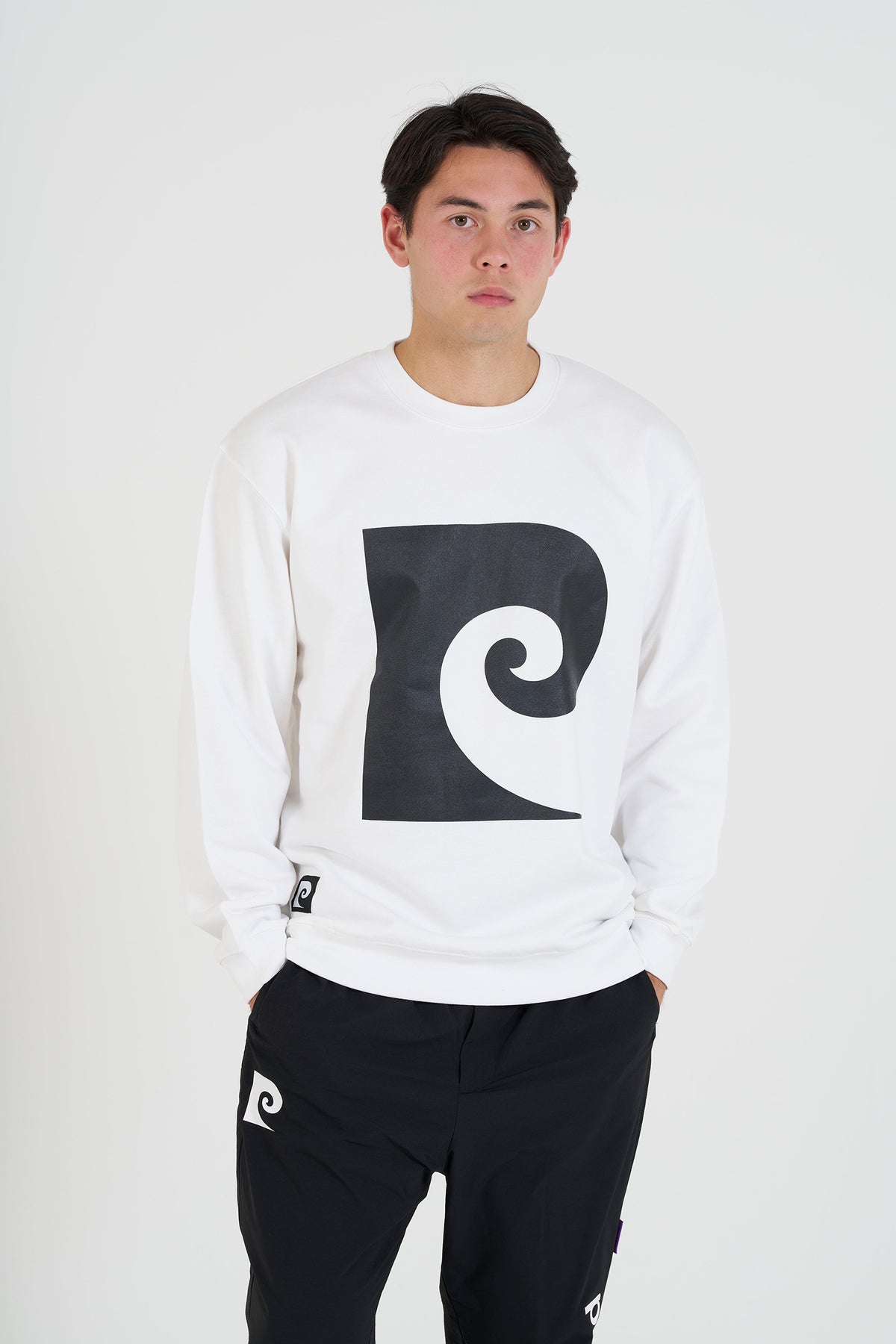pierre cardin golf P logo  sweat | WHITE