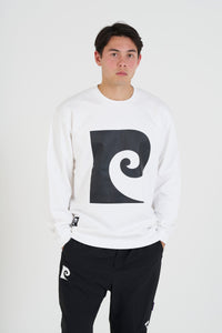 P logo sweat | WHITE