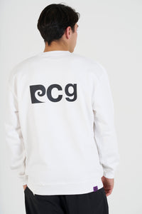 P logo sweat | WHITE