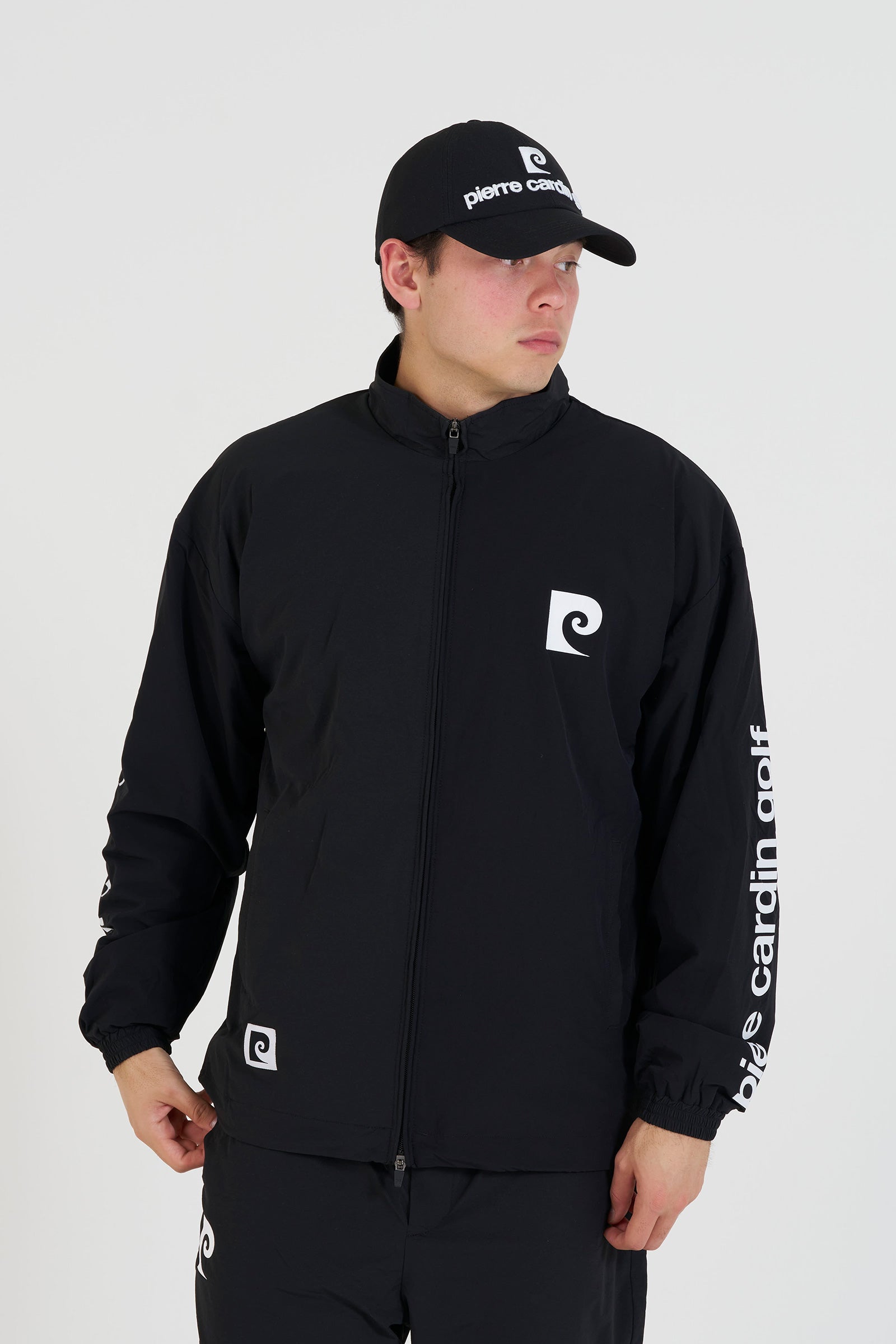 pierre cardin golf logodesign soft cap | BLACK × WHITE