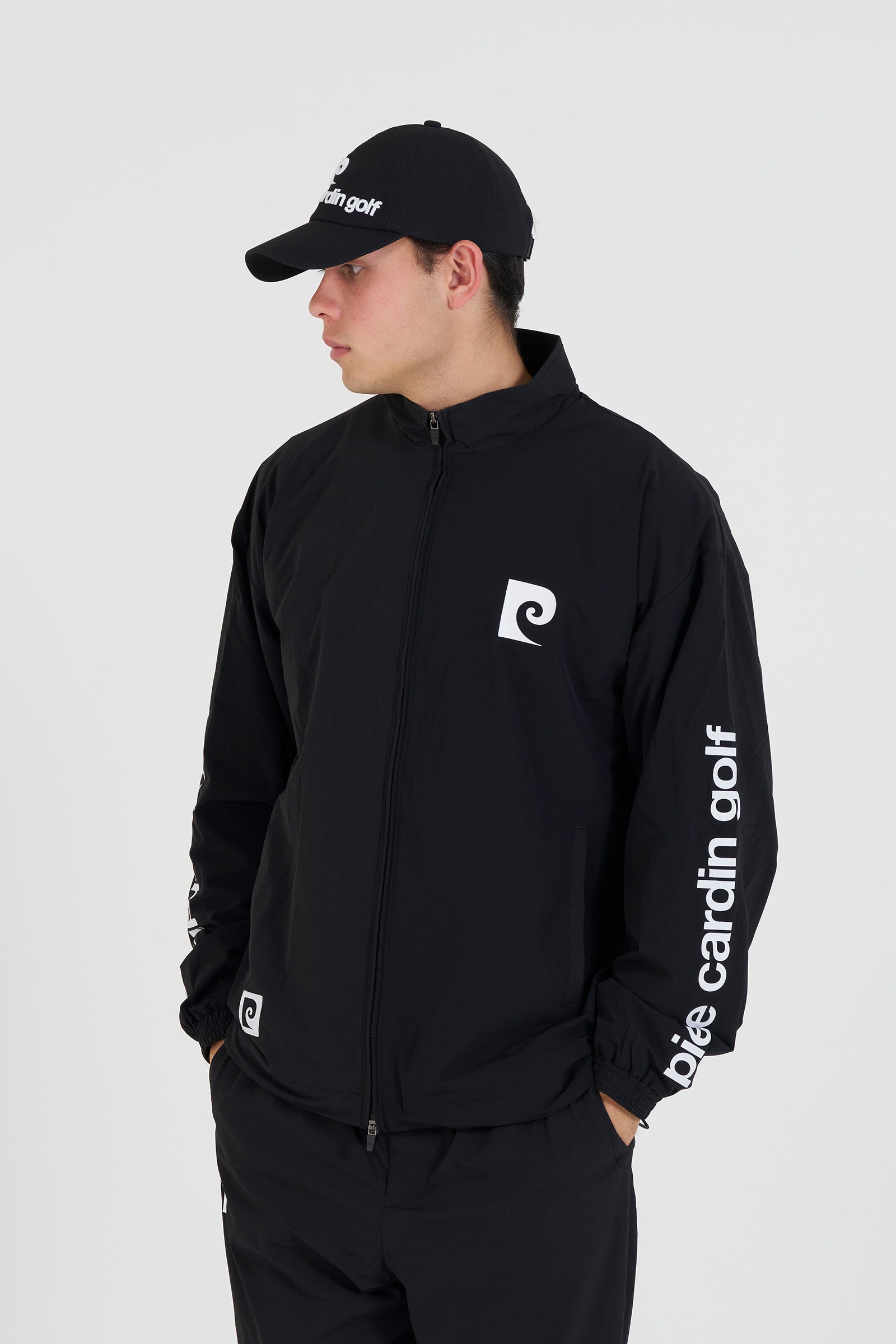 pierre cardin golf logodesign soft cap | BLACK × WHITE