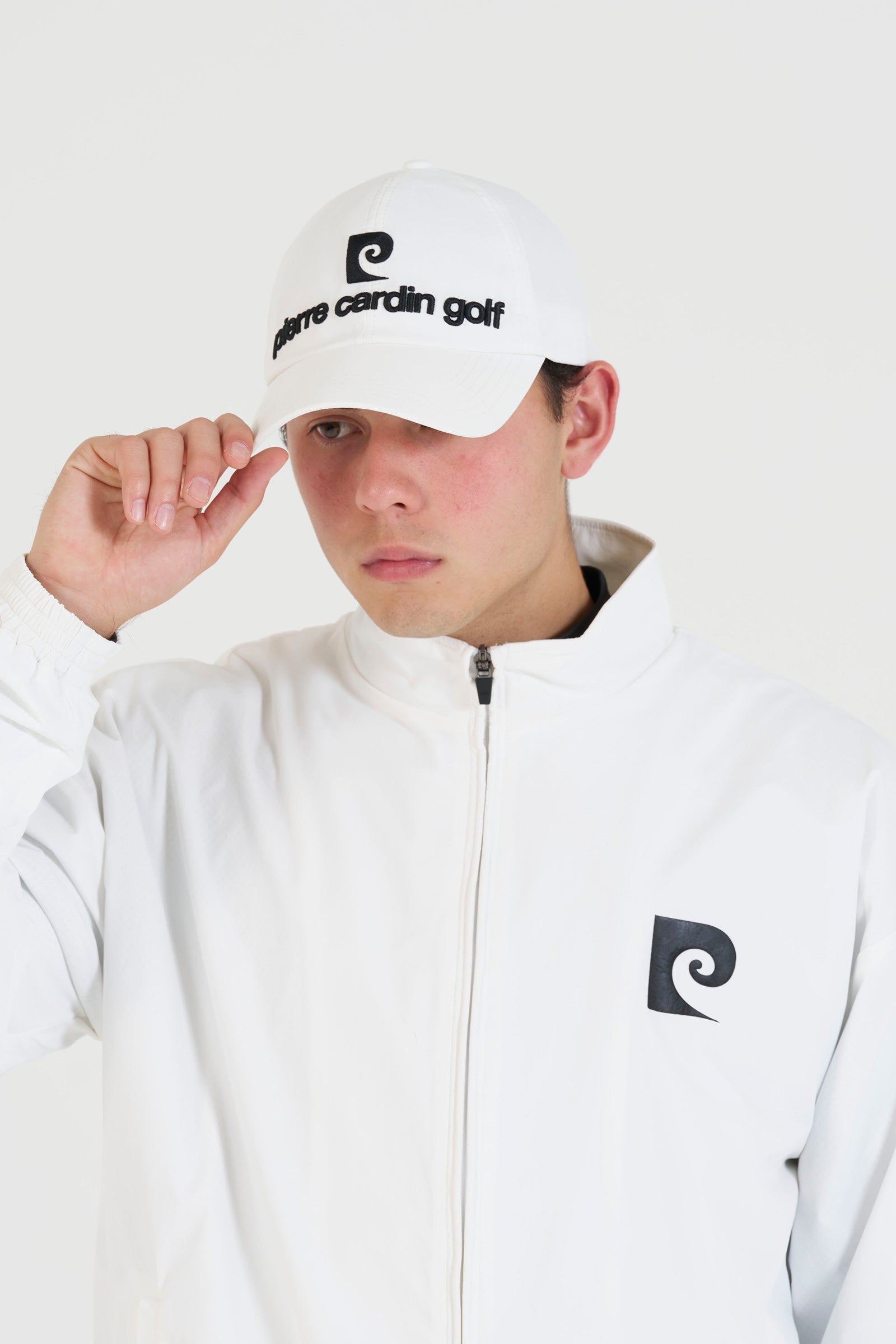 pierre cardin golf logodesign soft cap | WHITE